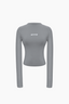 Contour Mock Neck Long Sleeve