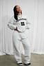 Studio Heavy Embroidery Crewneck